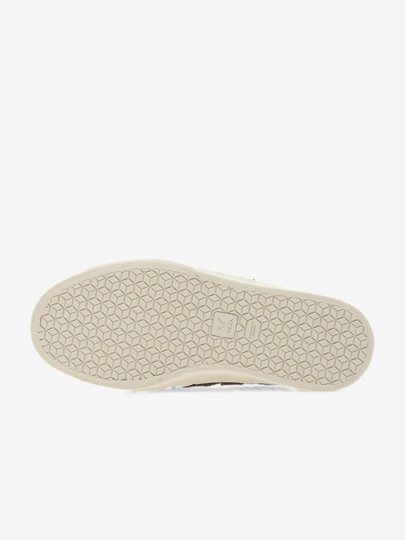 VEJA Campo Chromefree Leather White and Brown Sneakers