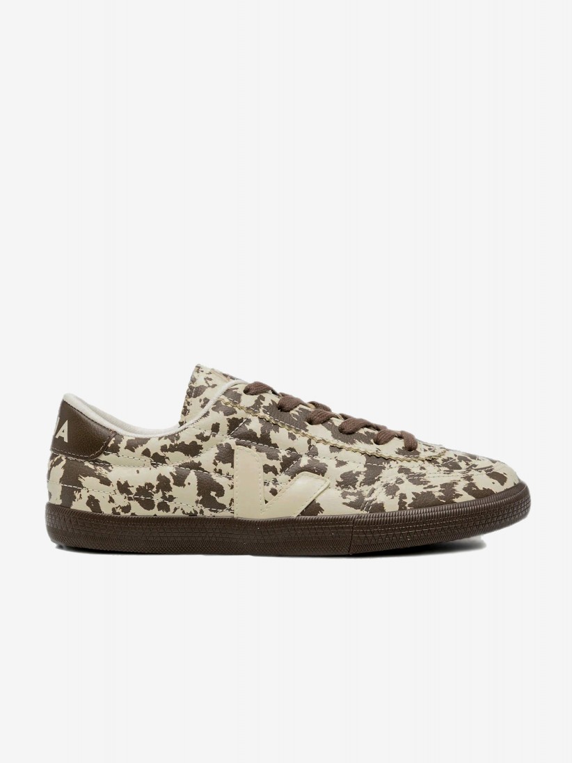 VEJA Panenka Beige Animal Print Sneakers