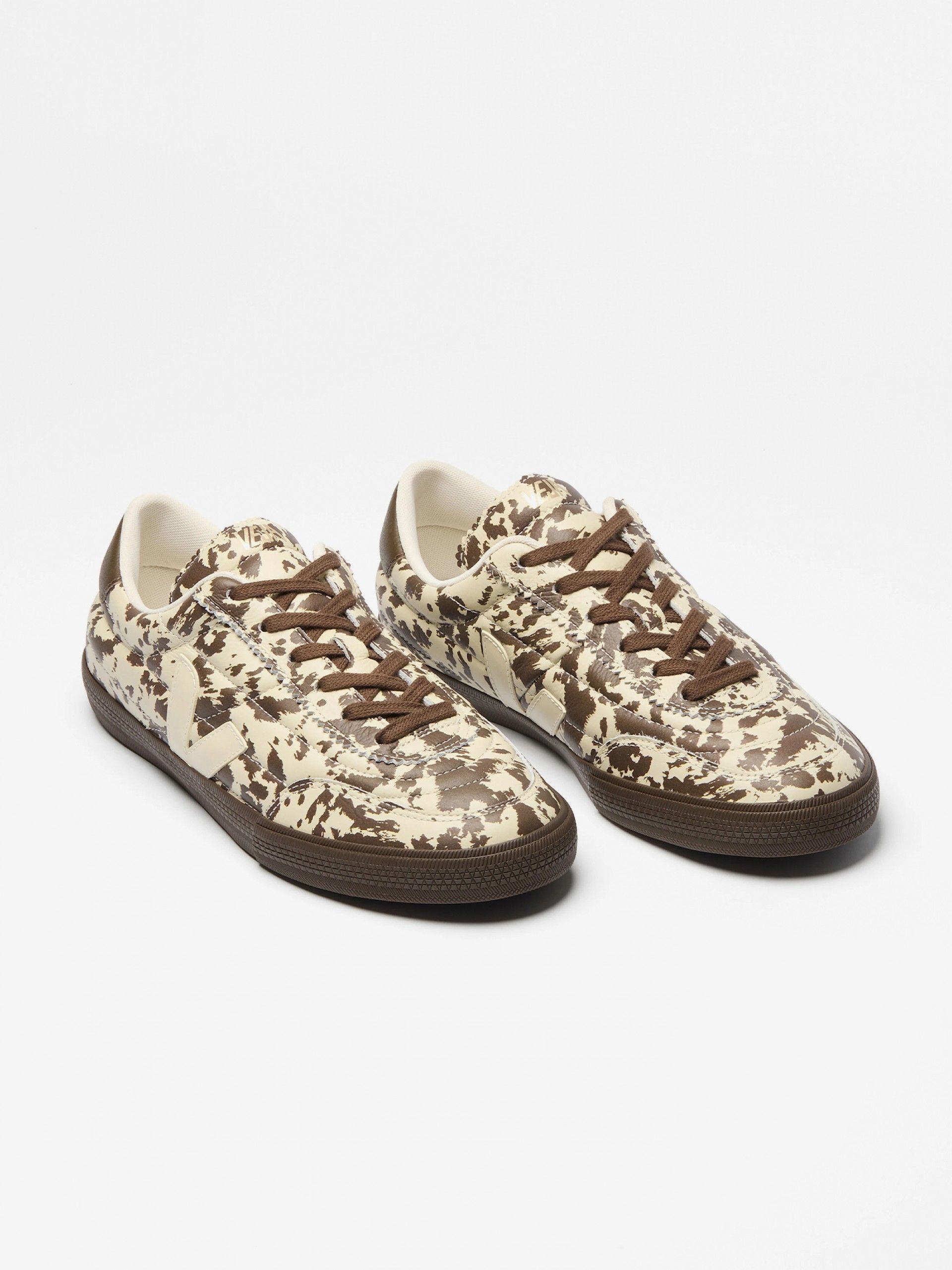 Sapatilhas VEJA Panenka Bege Animal Print