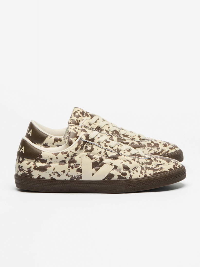 VEJA Panenka Beige Animal Print Sneakers