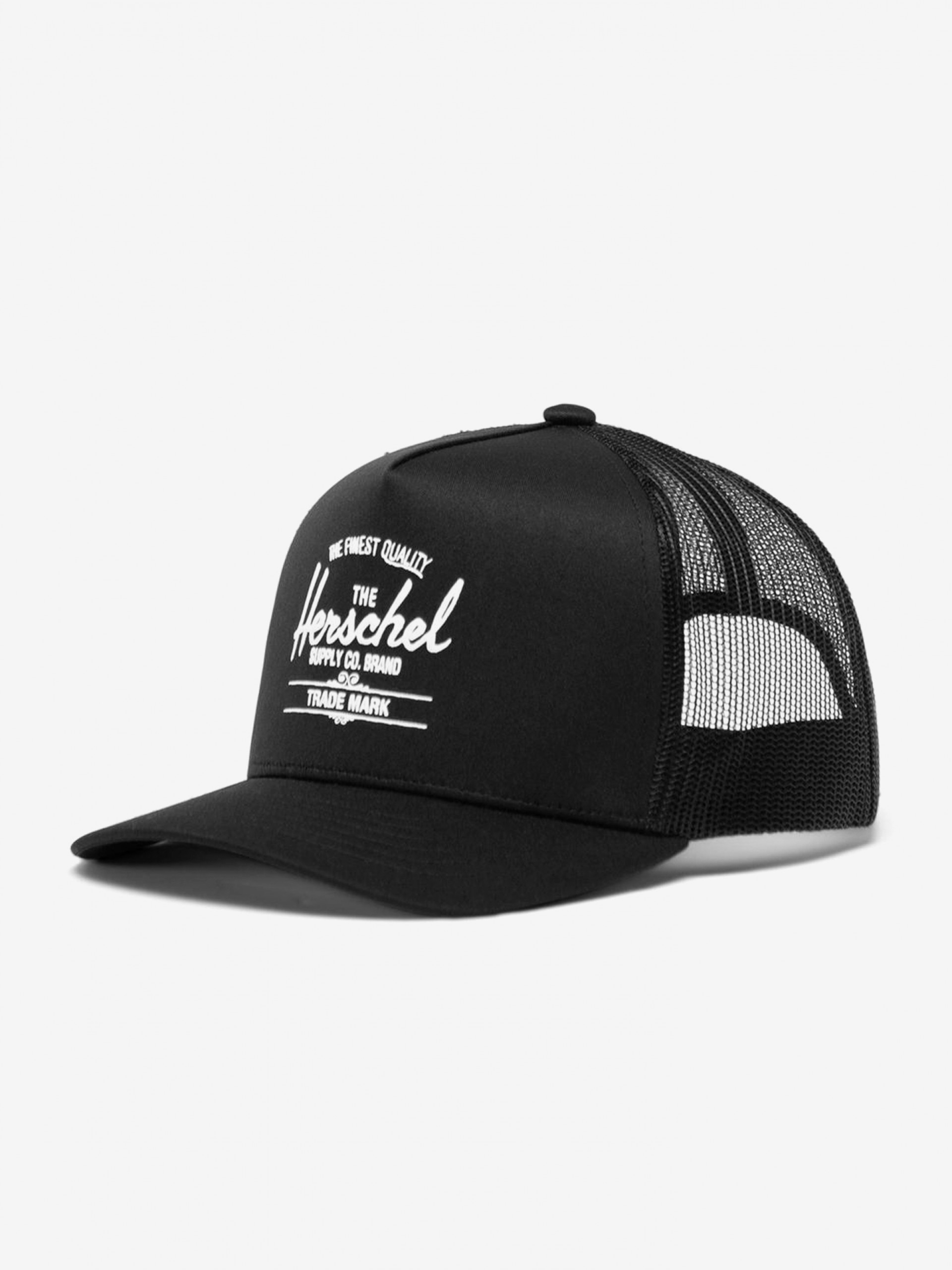 Herschel Whaler Tall Mesh Black Cap