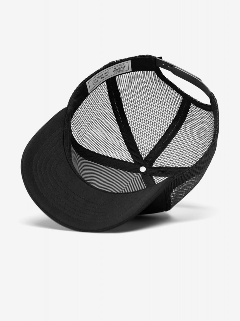 Herschel Whaler Tall Mesh Black Cap