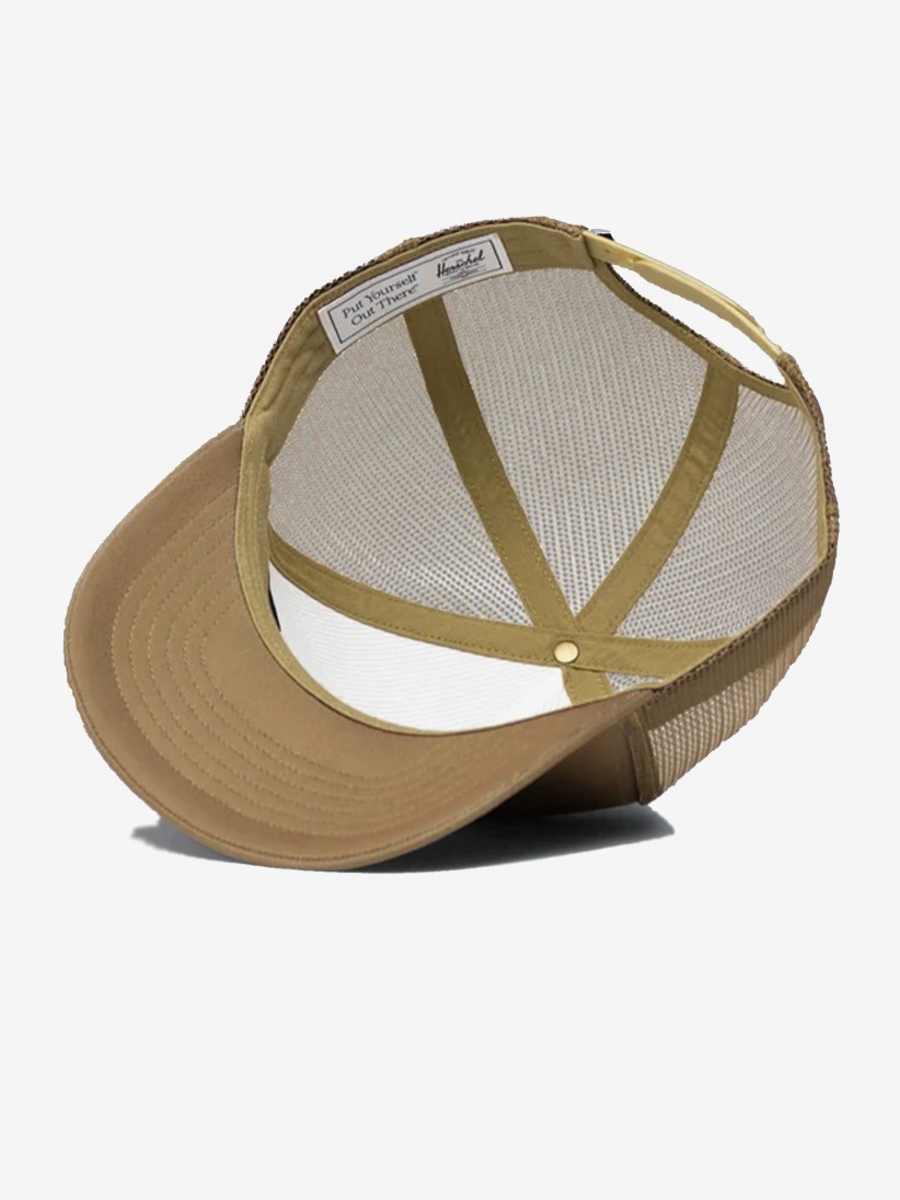 Herschel Whaler Tall Mesh Camel Cap