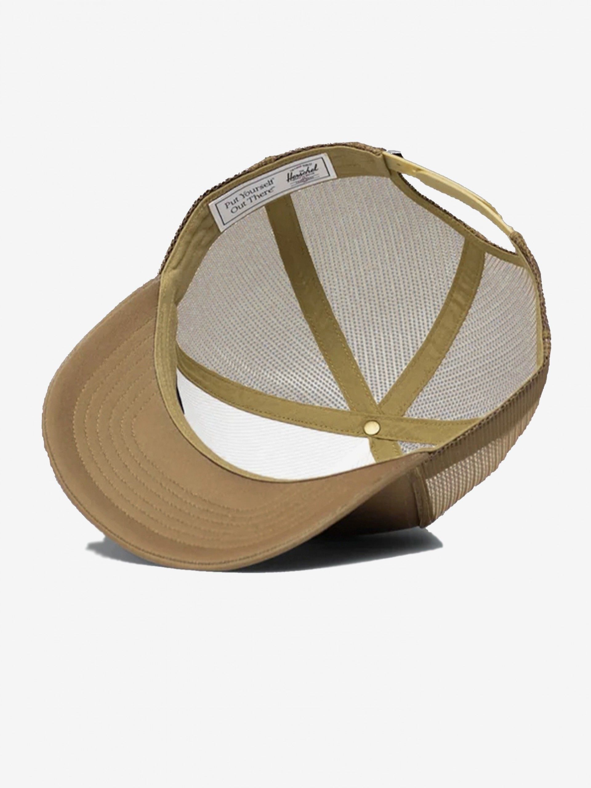 Boné Herschel Whaler Tall Mesh Camel