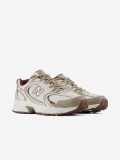 New Balance 530 V1 White, Beige and Brown Sneakers