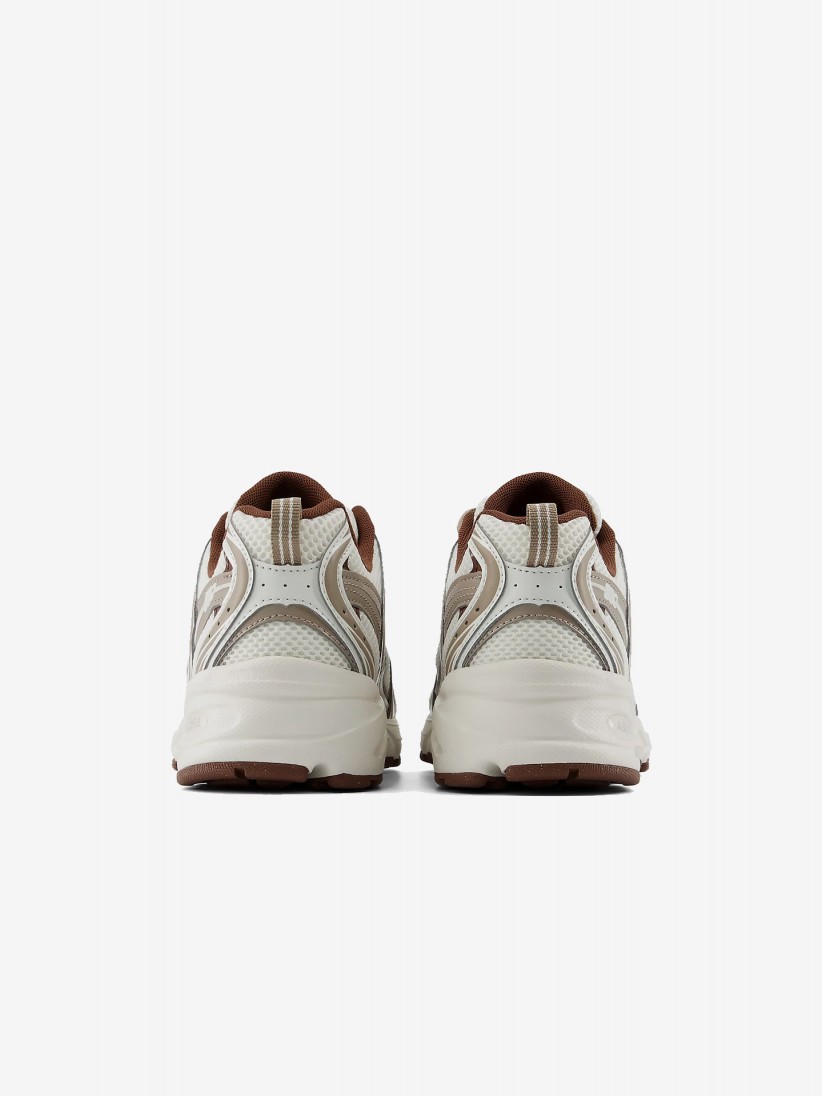 New Balance 530 V1 White, Beige and Brown Sneakers