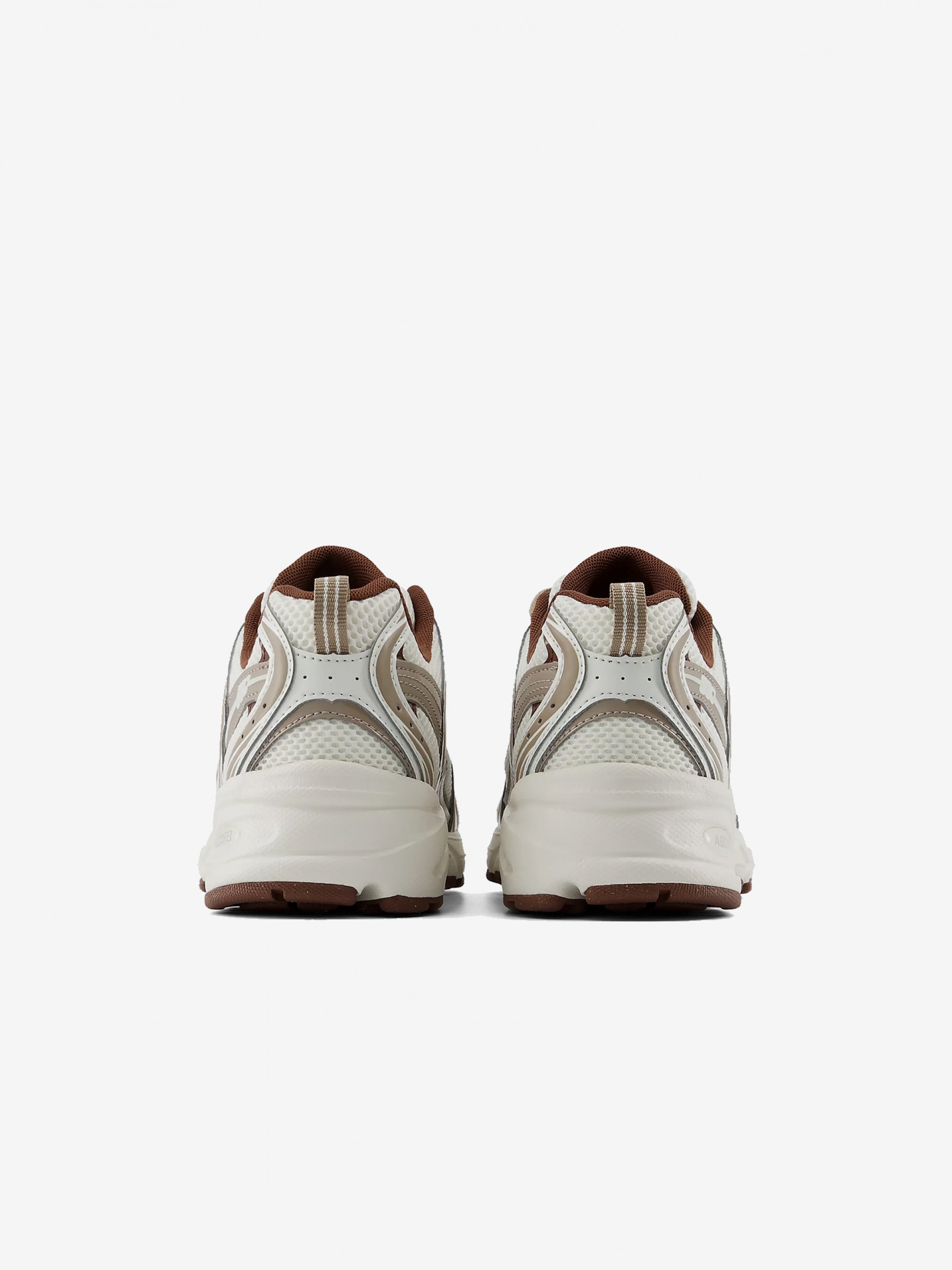 New Balance 530 V1 White, Beige and Brown Sneakers