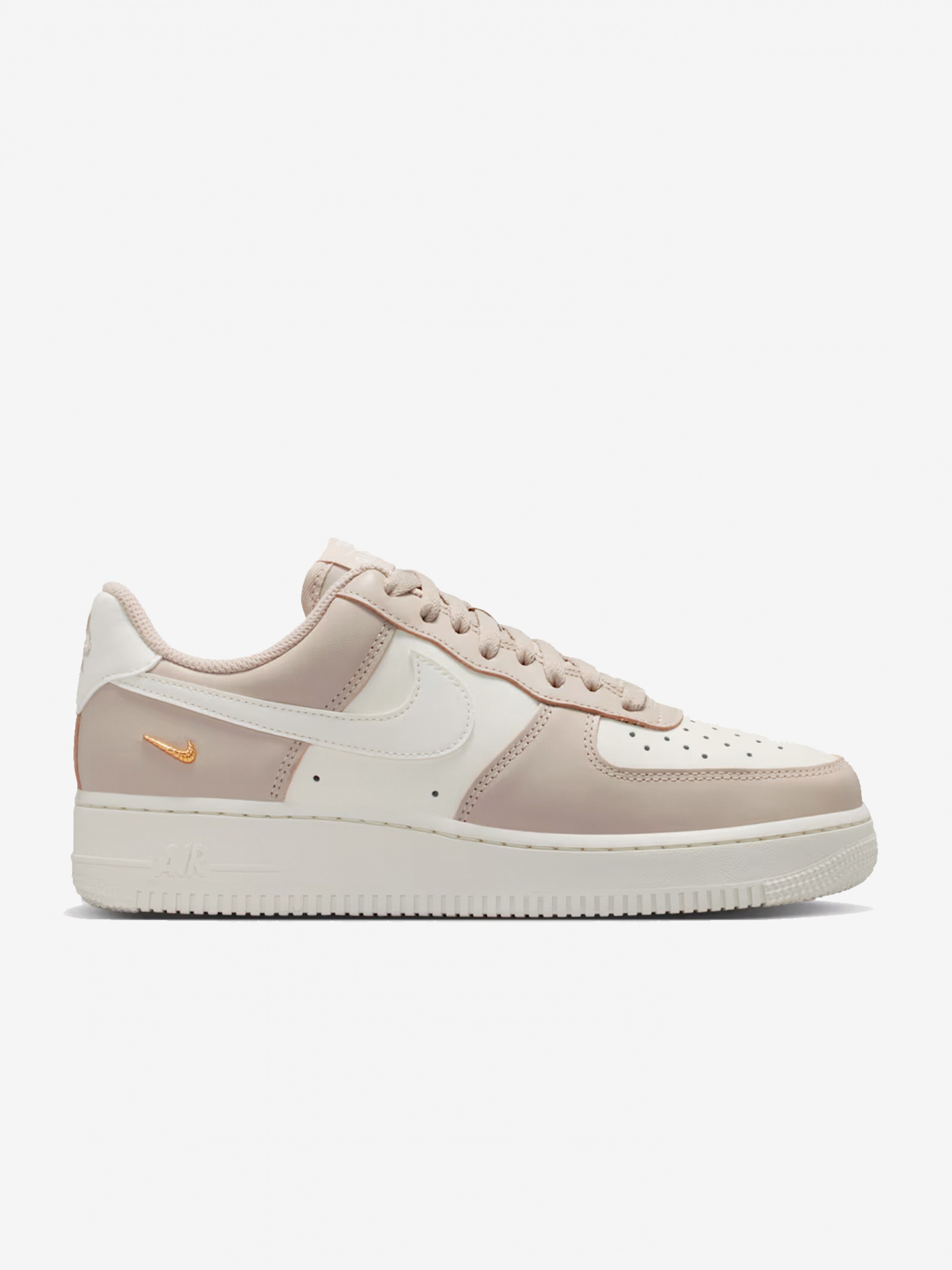Sapatilhas Nike Air Force 1 07 Bege Para Mulher