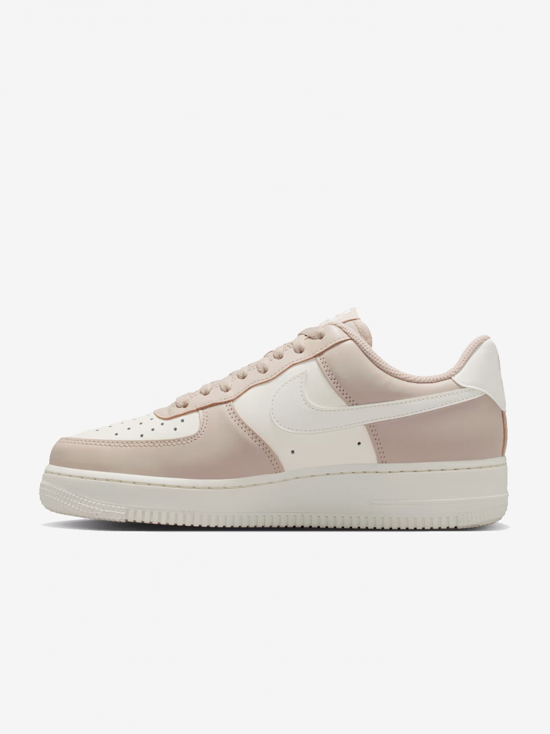Sapatilhas Nike Air Force 1 07 Bege Para Mulher