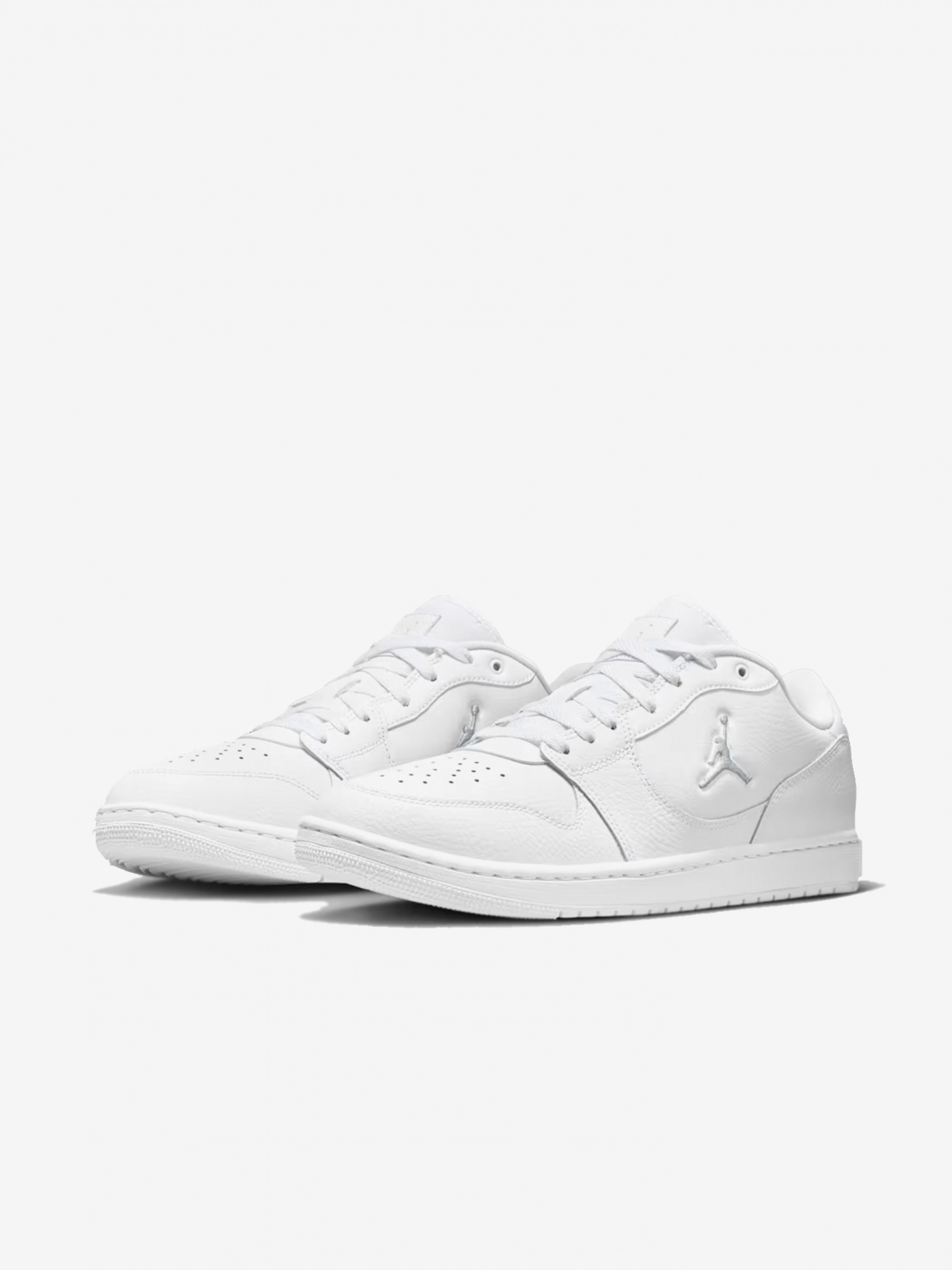 Sapatilhas Nike Jordan Court Connect Low Brancas Júnior