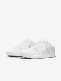 Nike Jordan Court Connect Low White Junior Sneakers