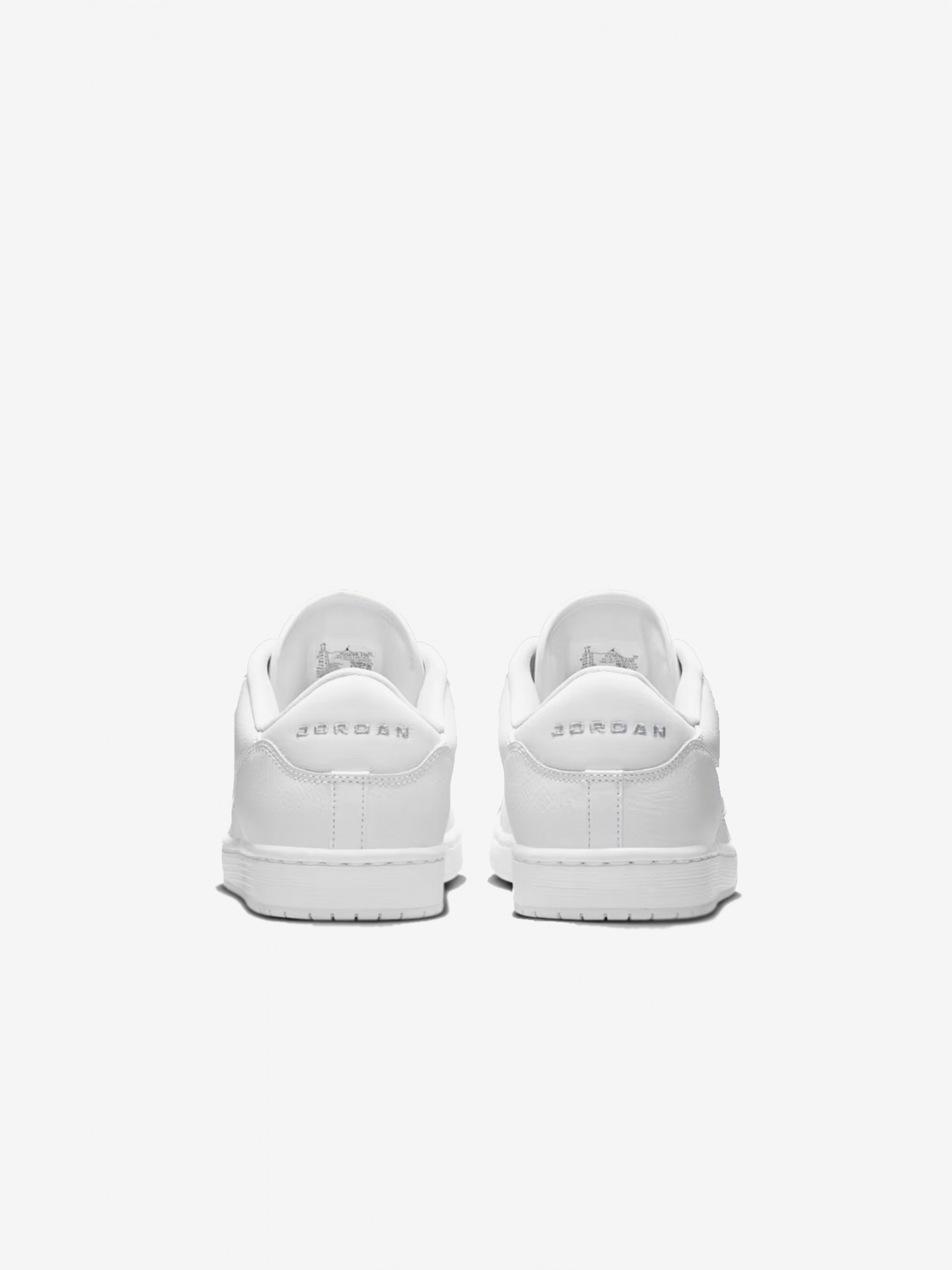 Sapatilhas Nike Jordan Court Connect Low Brancas Júnior