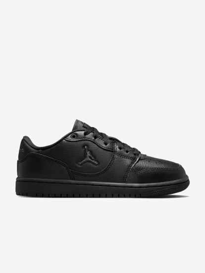 Sapatilhas Nike Jordan Court Connect Low Pretas J�nior
