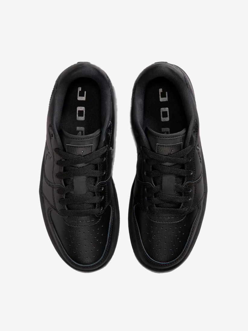 Nike Jordan Court Connect Low Black Junior Sneakers
