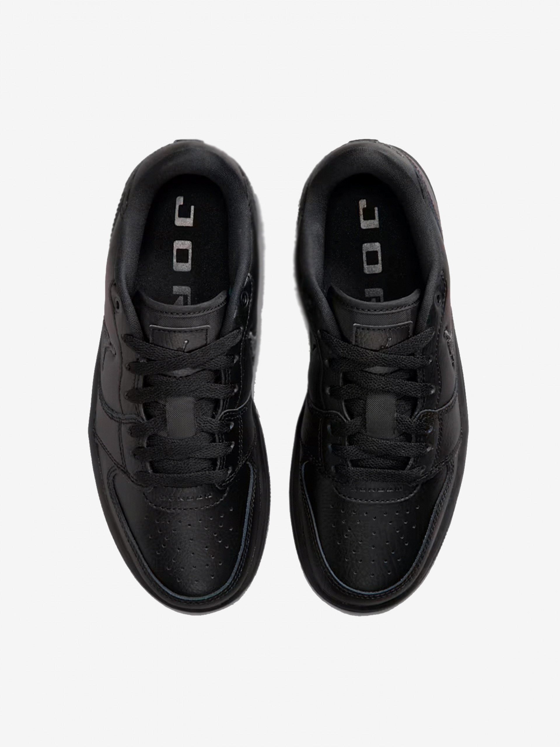 Nike Jordan Court Connect Low Black Junior Sneakers