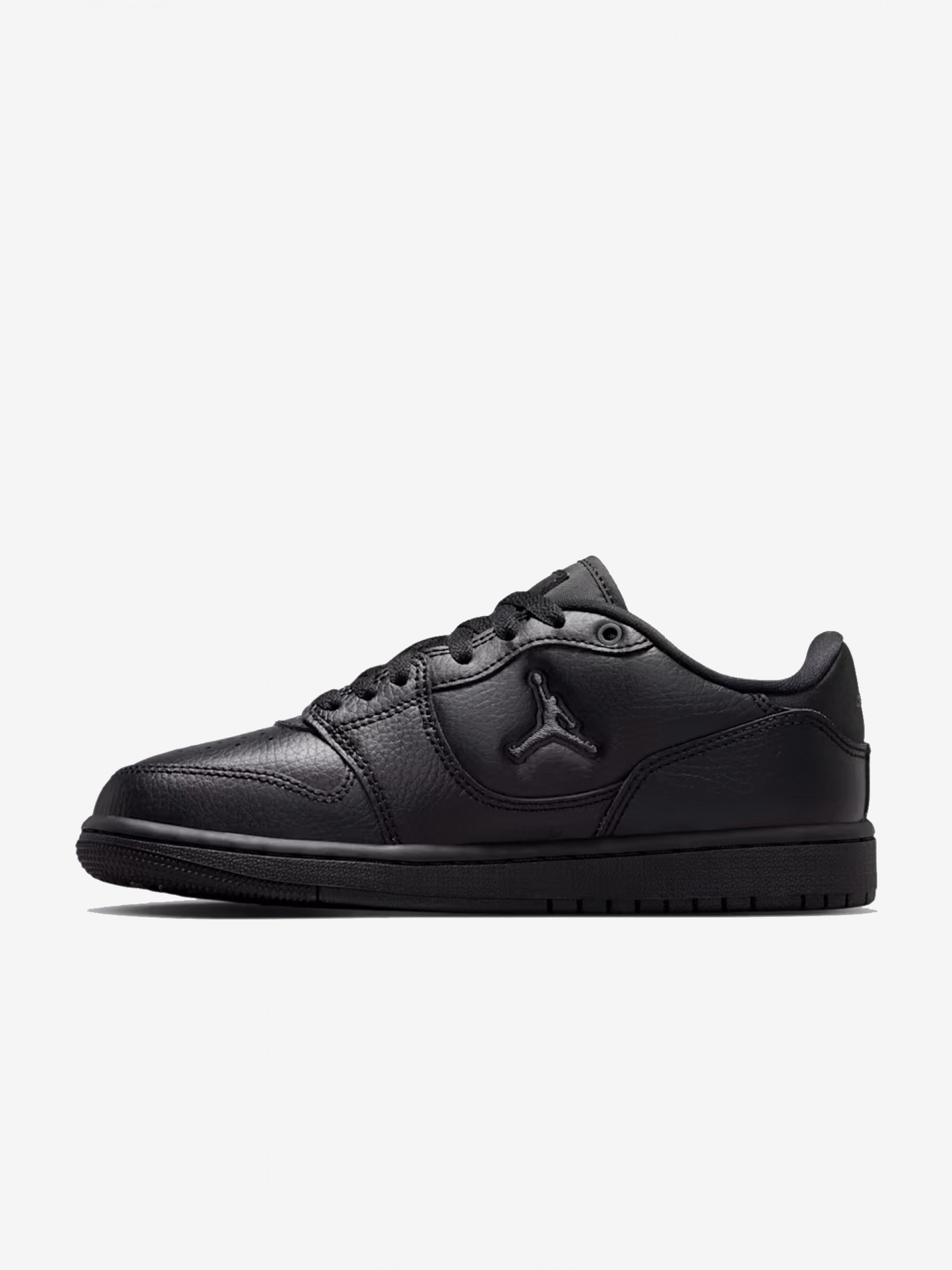 Nike Jordan Court Connect Low Black Junior Sneakers