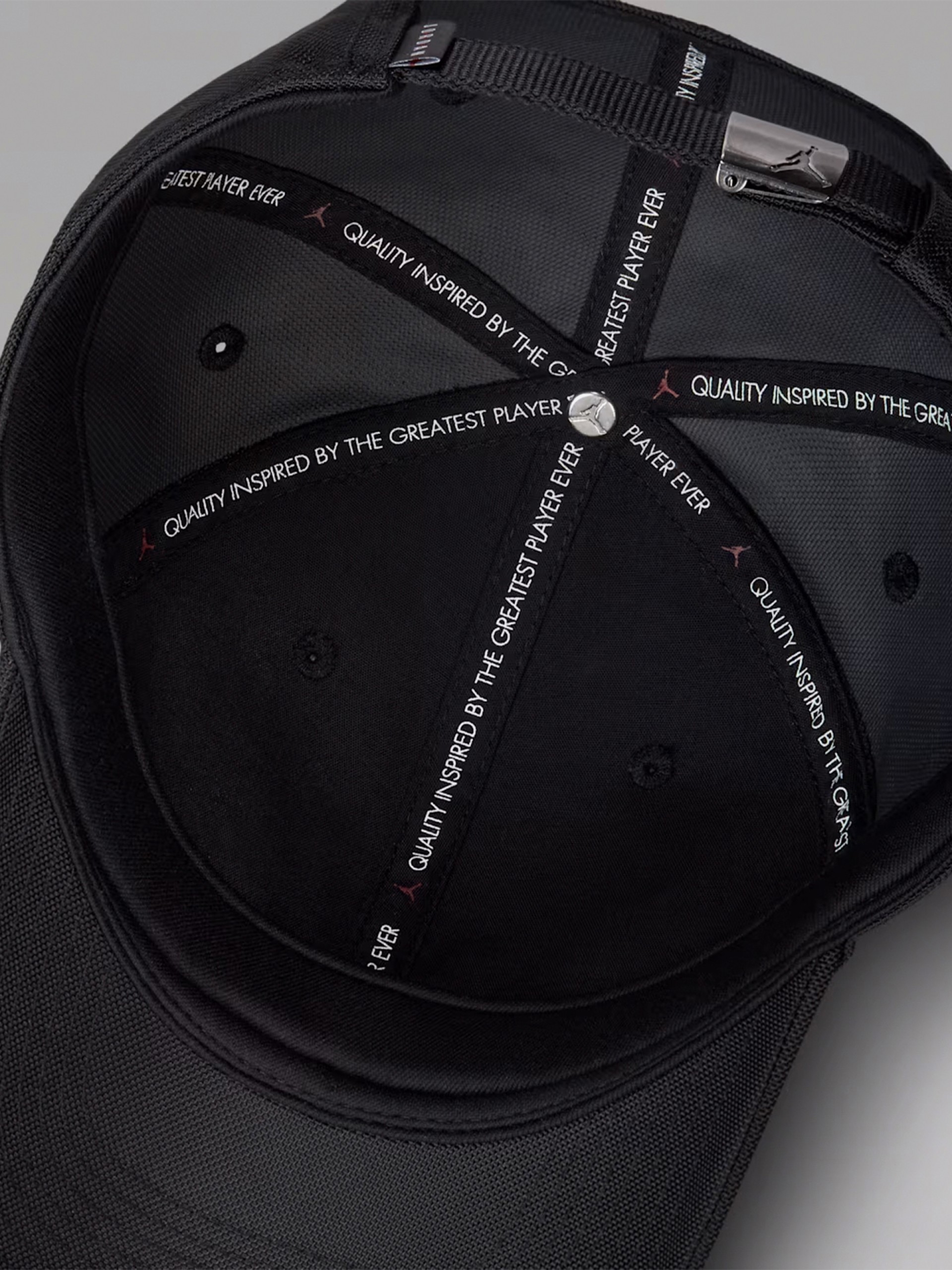 Gorra Nike Jordan Rise Metal Jumpman Negra
