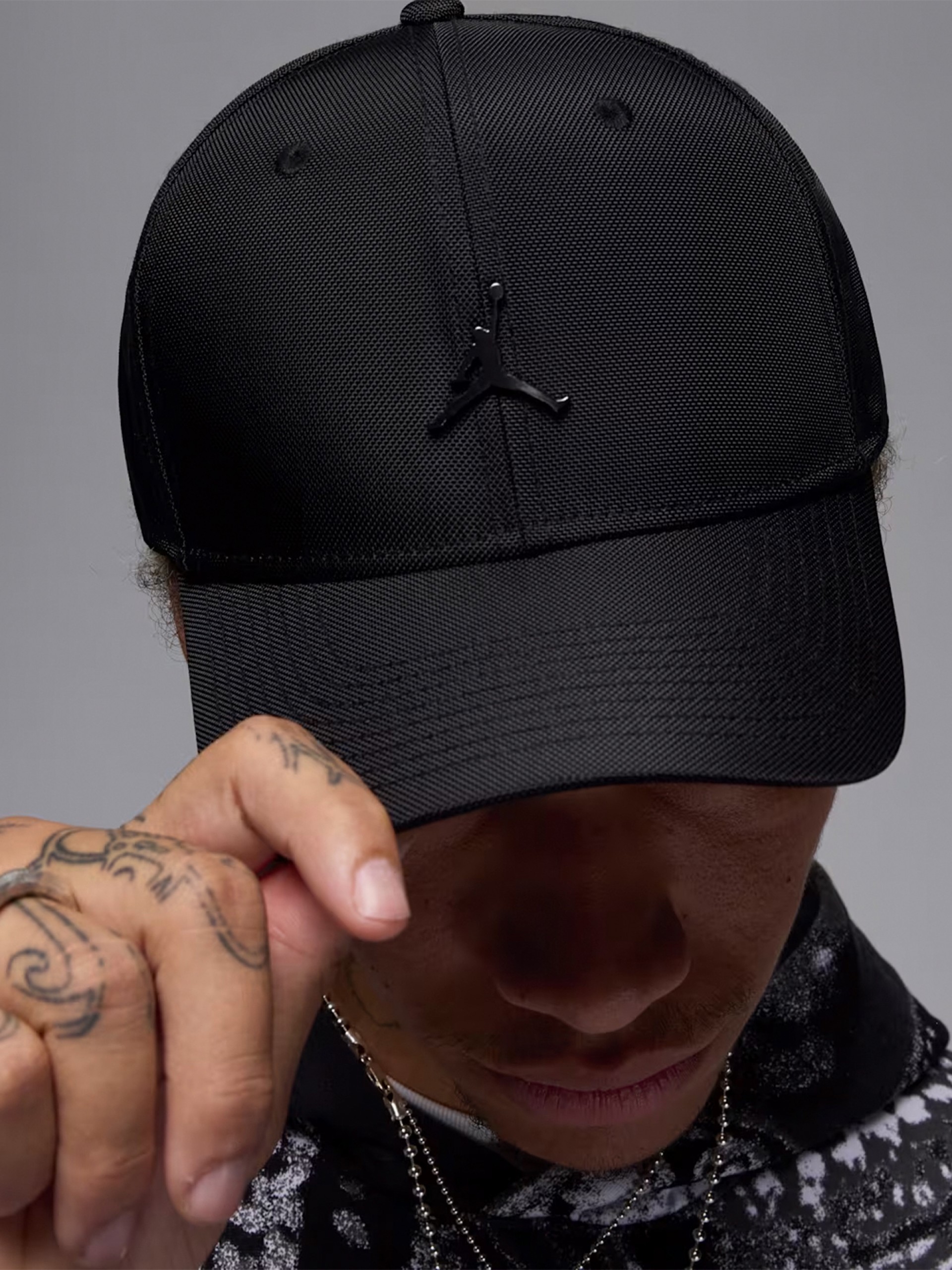 Gorra Nike Jordan Rise Metal Jumpman Negra