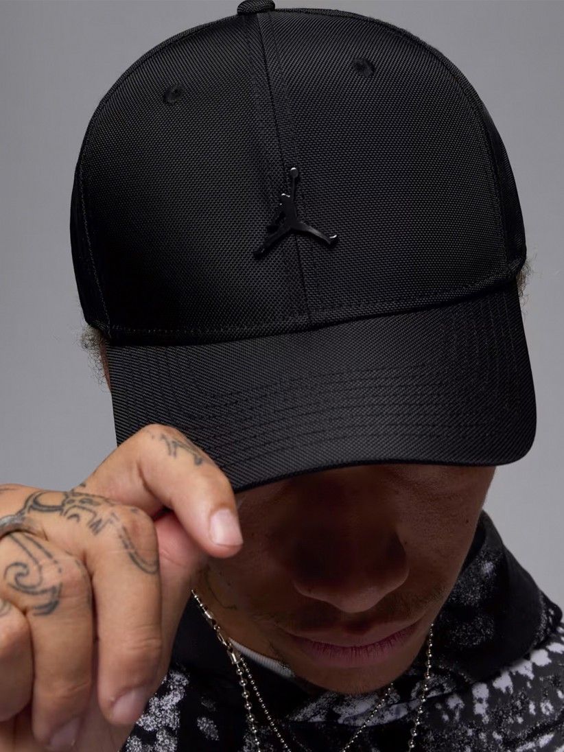 Nike Jordan Rise Metal Jumpman Black Cap