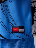 Nike Jordan Brooklyn Blue Printed T-shirt For Men