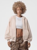 Chaqueta con Capucha Nike Jordan Brooklyn Beige Para Mujer Chaqueta con Capucha Nike Jordan Brooklyn Beige Para Mujer