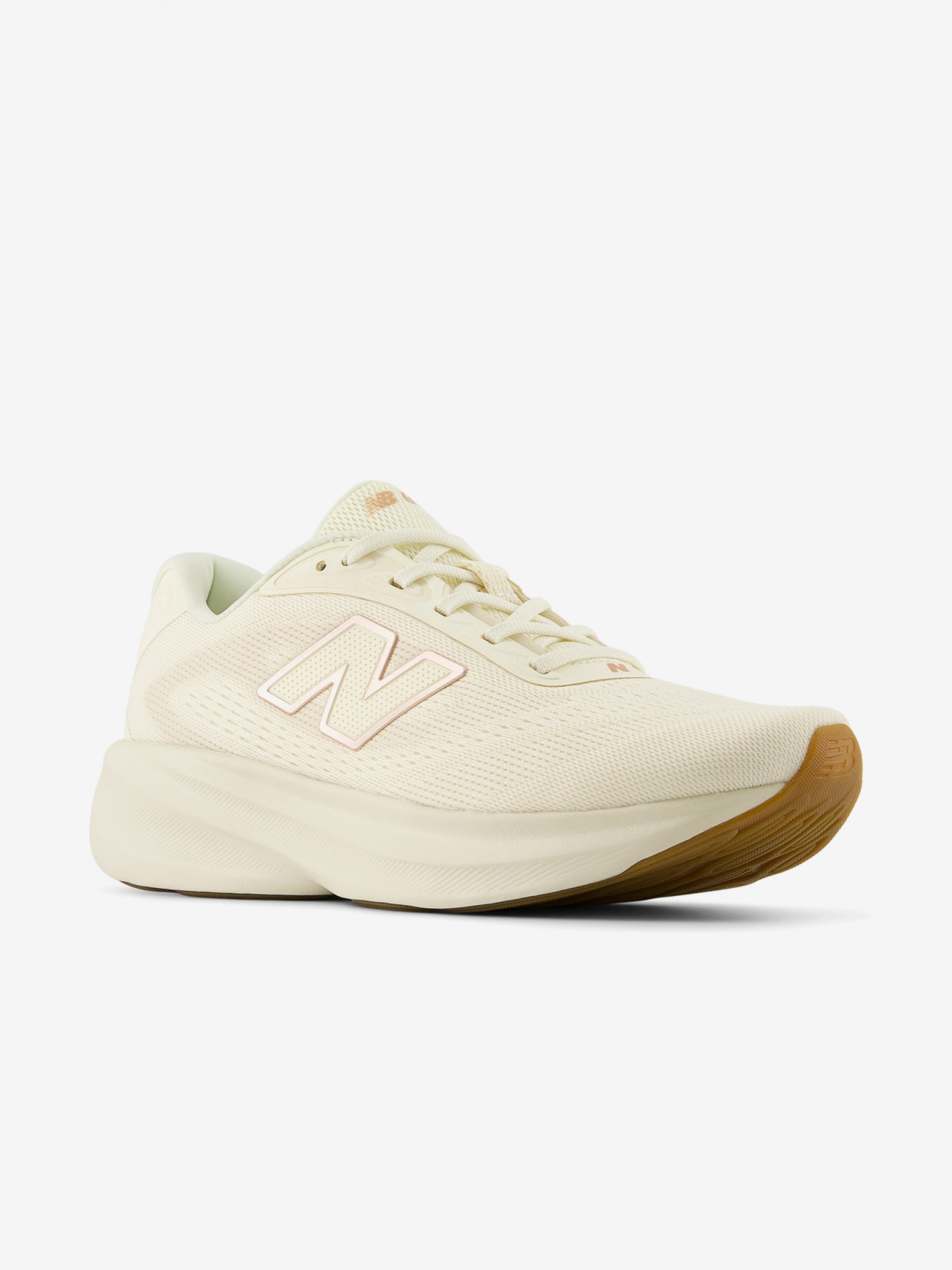 New Balance Fresh Foam W680 v9 Beige Running Trainers For Women