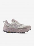 Sapatilhas de Trail New Balance Fresh Foam X Hierro v9 Cinzentas e Rosa Para Mulher