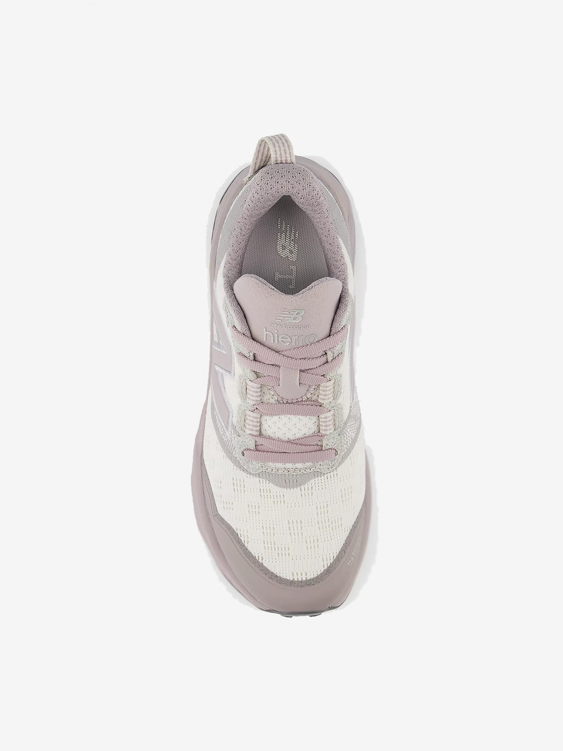 New Balance Fresh Foam X Hierro v9 Grey and Pink Trail Trainers For Women