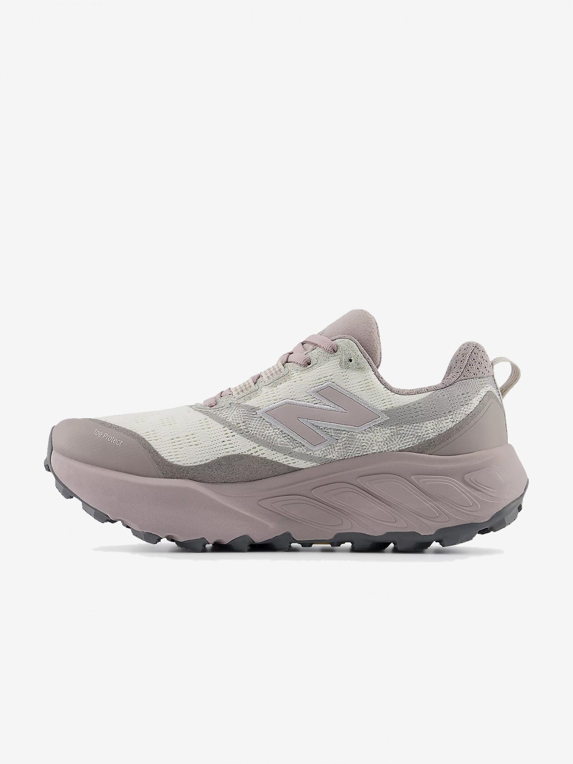 New Balance Fresh Foam X Hierro v9 Grey and Pink Trail Trainers For Women