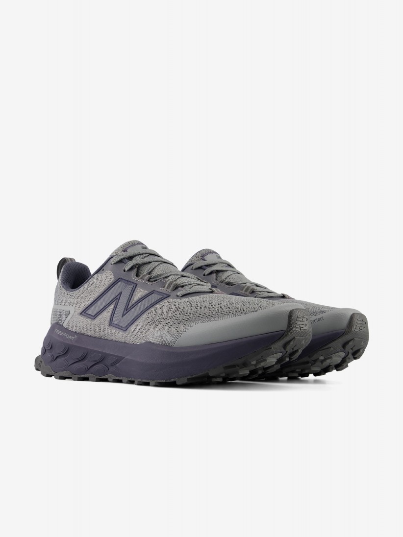 Sapatilhas de Trail New Balance Fresh Foam X Garoé v2 Cinzentas Para Homem Sapatilhas de Trail New Balance Fresh Foam X Garoé v2 Cinzentas Para Homem