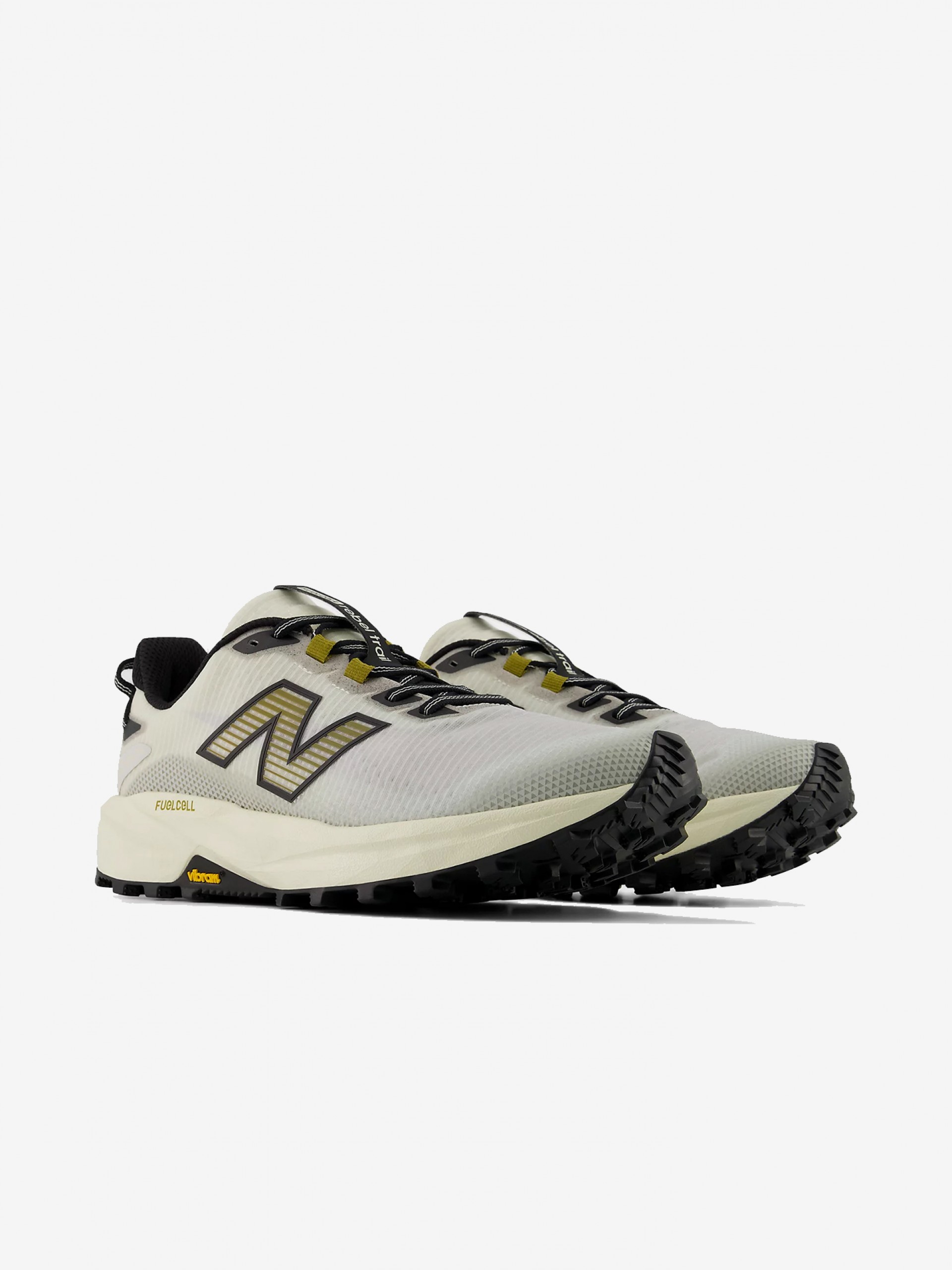 Sapatilhas de Trail New Balance FuelCell Rebel Bege e Cinzentas Para Homem