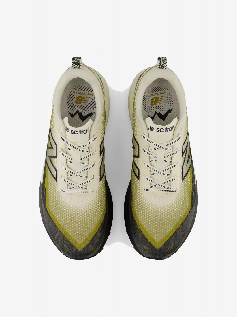 New Balance FuelCell SuperComp v2 Beige and Green Trail Trainers For Men New Balance FuelCell SuperComp v2 Beige and Green Trail Trainers For Men