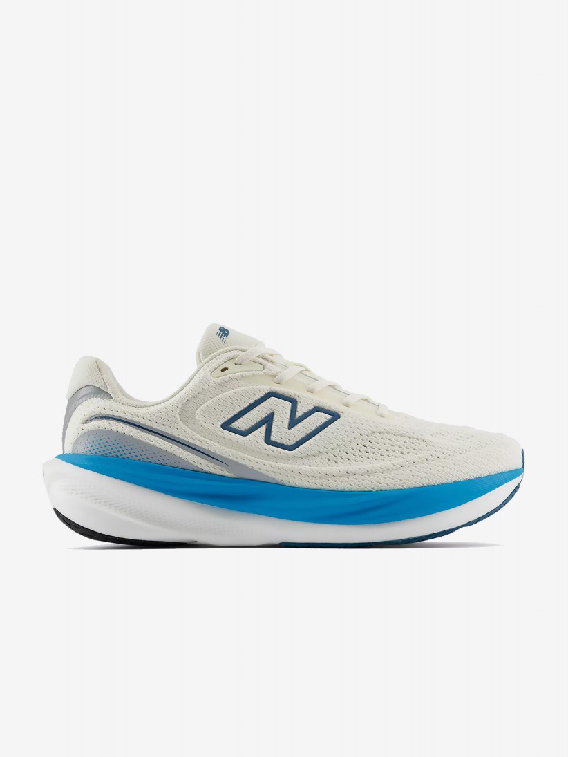 New Balance Fresh Foam X M1080v15 Beige and Blue Running Trainers For Men New Balance Fresh Foam X M1080v15 Beige and Blue Running Trainers For Men