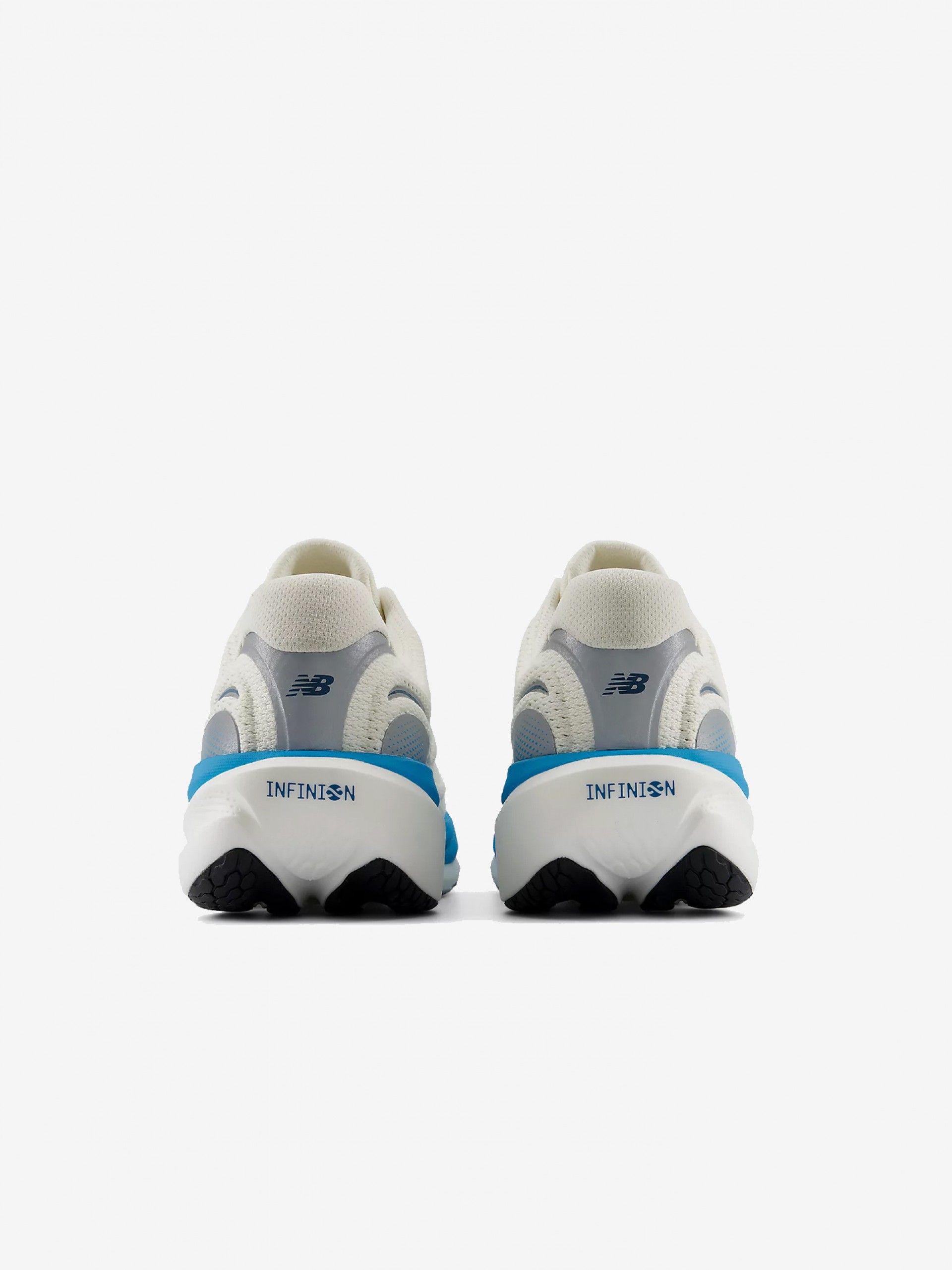 Sapatilhas de Running New Balance Fresh Foam X M1080v15 Bege e Azuis Para Homem