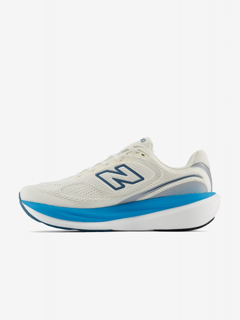 New Balance Fresh Foam X M1080v15 Beige and Blue Running Trainers For Men New Balance Fresh Foam X M1080v15 Beige and Blue Running Trainers For Men