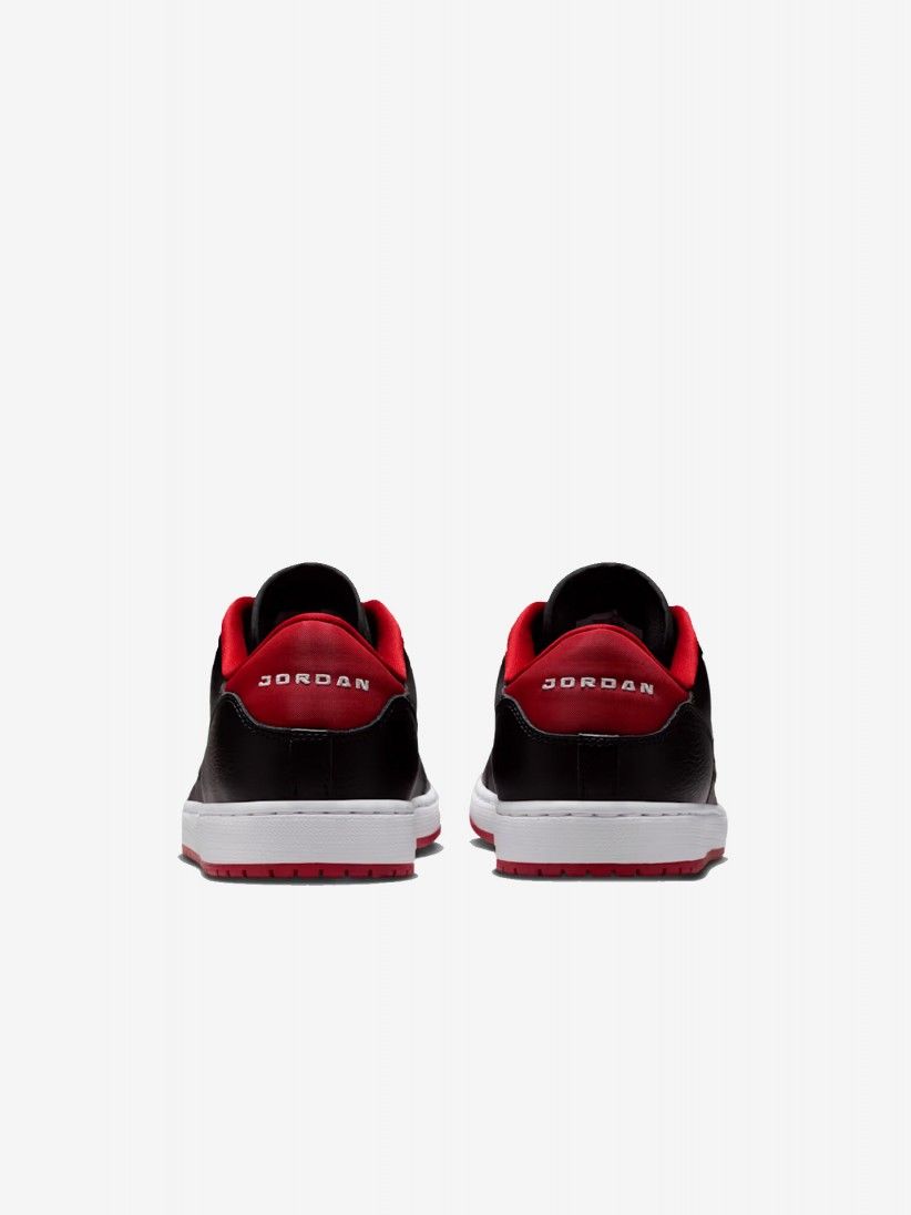 Zapatillas Nike Jordan Court Connect Low Negras y Rojas Para Hombre Zapatillas Nike Jordan Court Connect Low Negras y Rojas Para Hombre