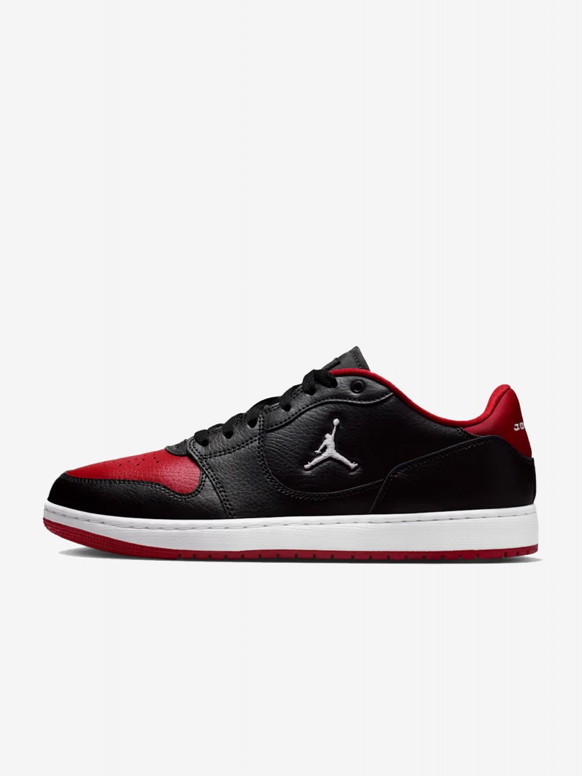 Zapatillas Nike Jordan Court Connect Low Negras y Rojas Para Hombre Zapatillas Nike Jordan Court Connect Low Negras y Rojas Para Hombre