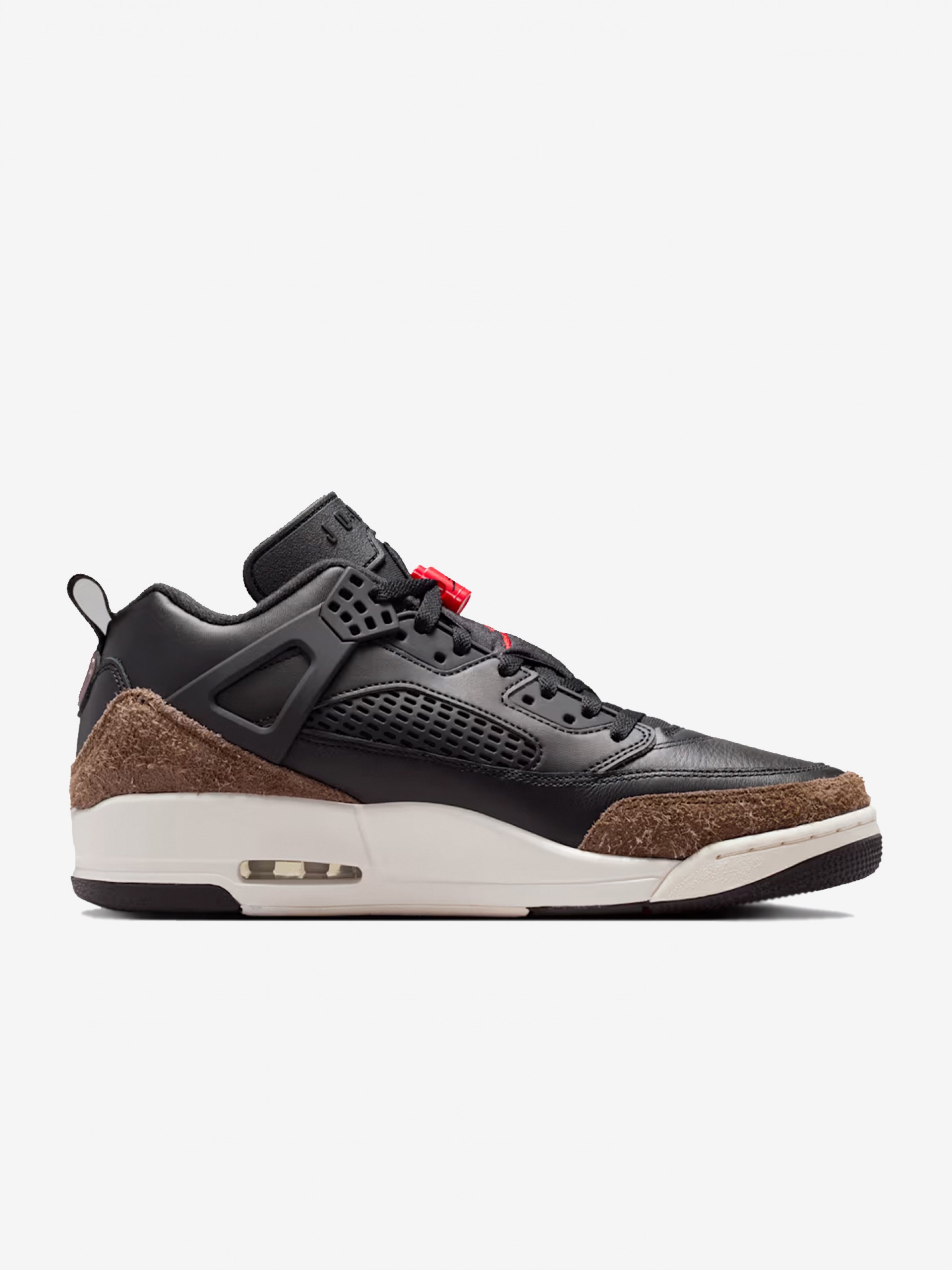 Zapatillas Nike Jordan Spizike Low Negras, Marrones y Rojas Para Hombre