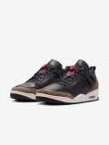 Zapatillas Nike Jordan Spizike Low Negras, Marrones y Rojas Para Hombre