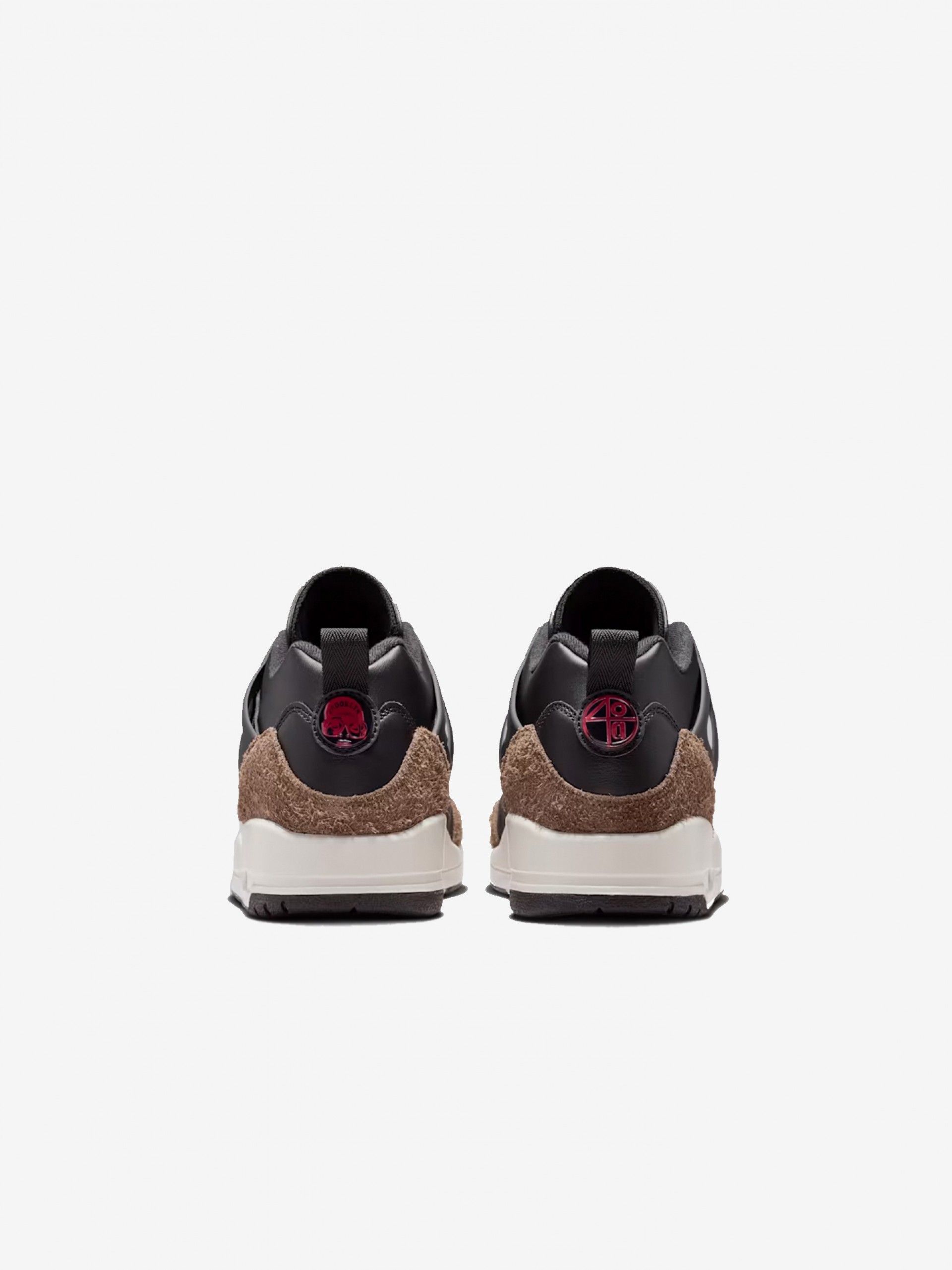 Sapatilhas Nike Jordan Spizike Low Pretas, Castanhas e Vermelhas Para Homem