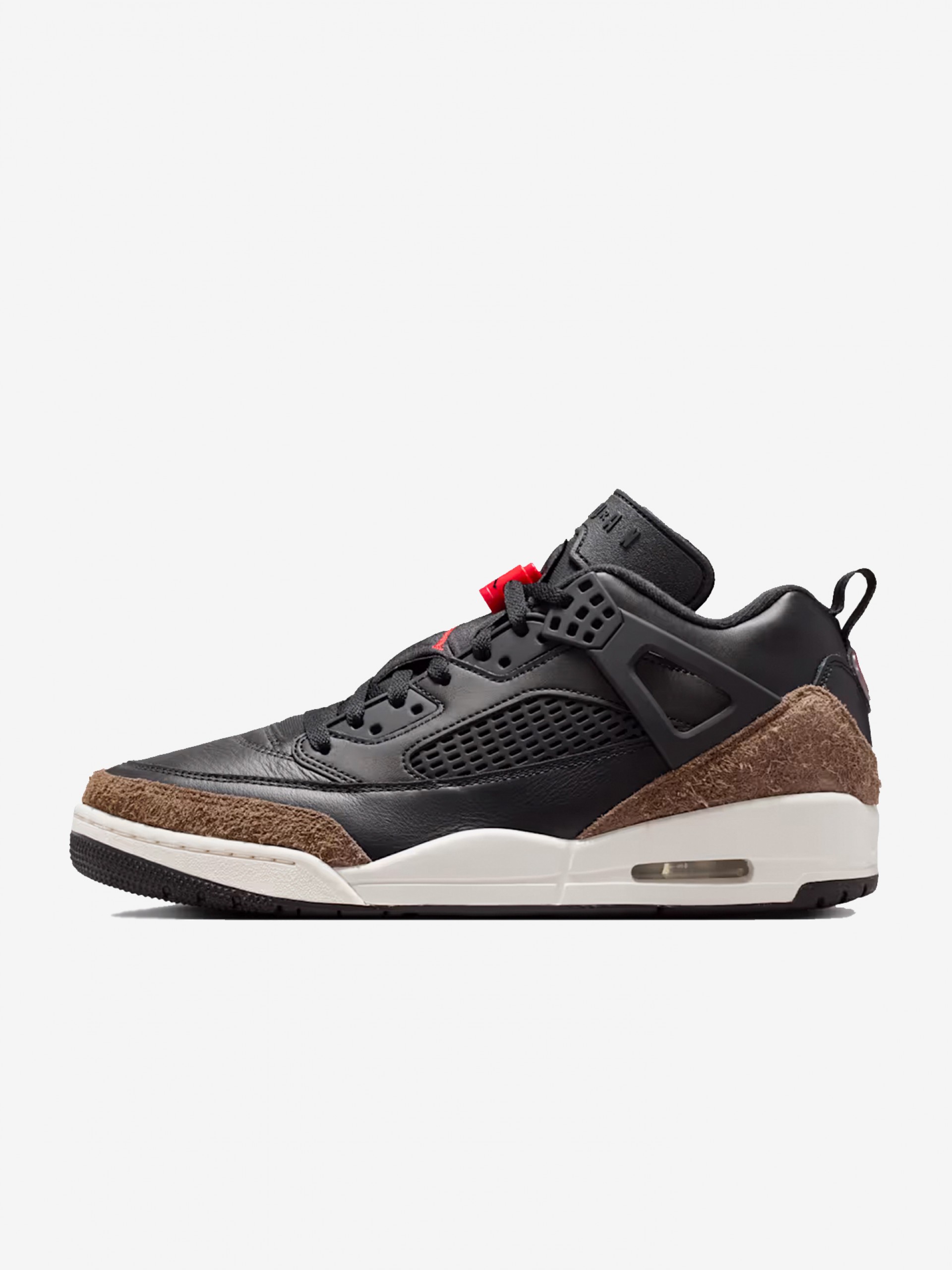 Sapatilhas Nike Jordan Spizike Low Pretas, Castanhas e Vermelhas Para Homem