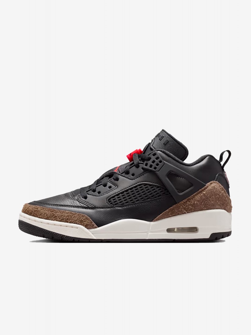Zapatillas Nike Jordan Spizike Low Negras, Marrones y Rojas Para Hombre