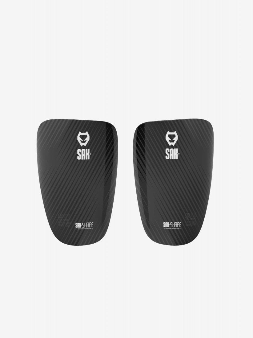 Sak Shape Black Shin Guards Sak Shape Black Shin Guards