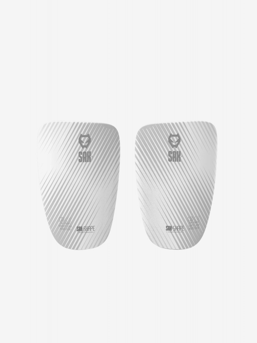 Sak Shape White Shin Guards Sak Shape White Shin Guards
