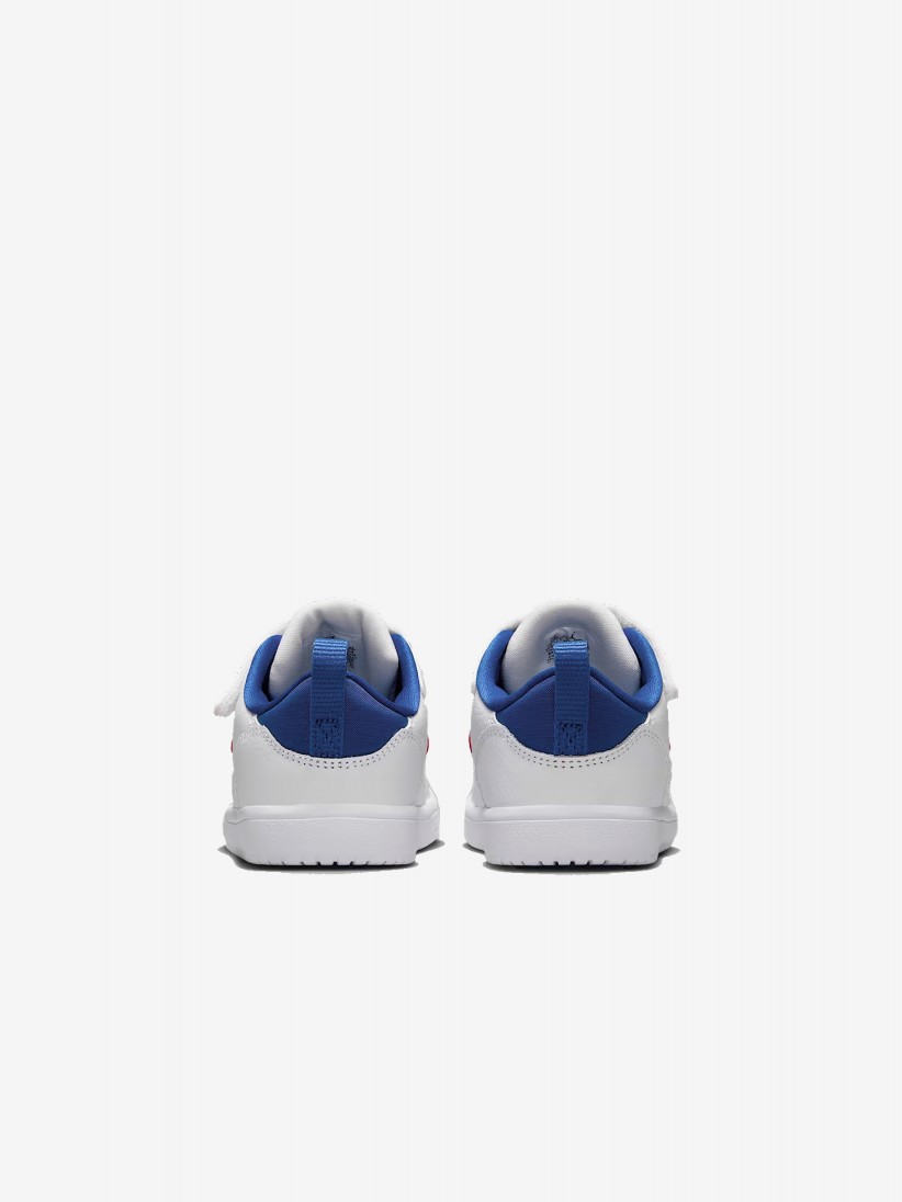 Zapatillas Nike Jordan Court Connect Low Blancas, Azules y Rojas Para Niño Zapatillas Nike Jordan Court Connect Low Blancas, Azules y Rojas Para Niño