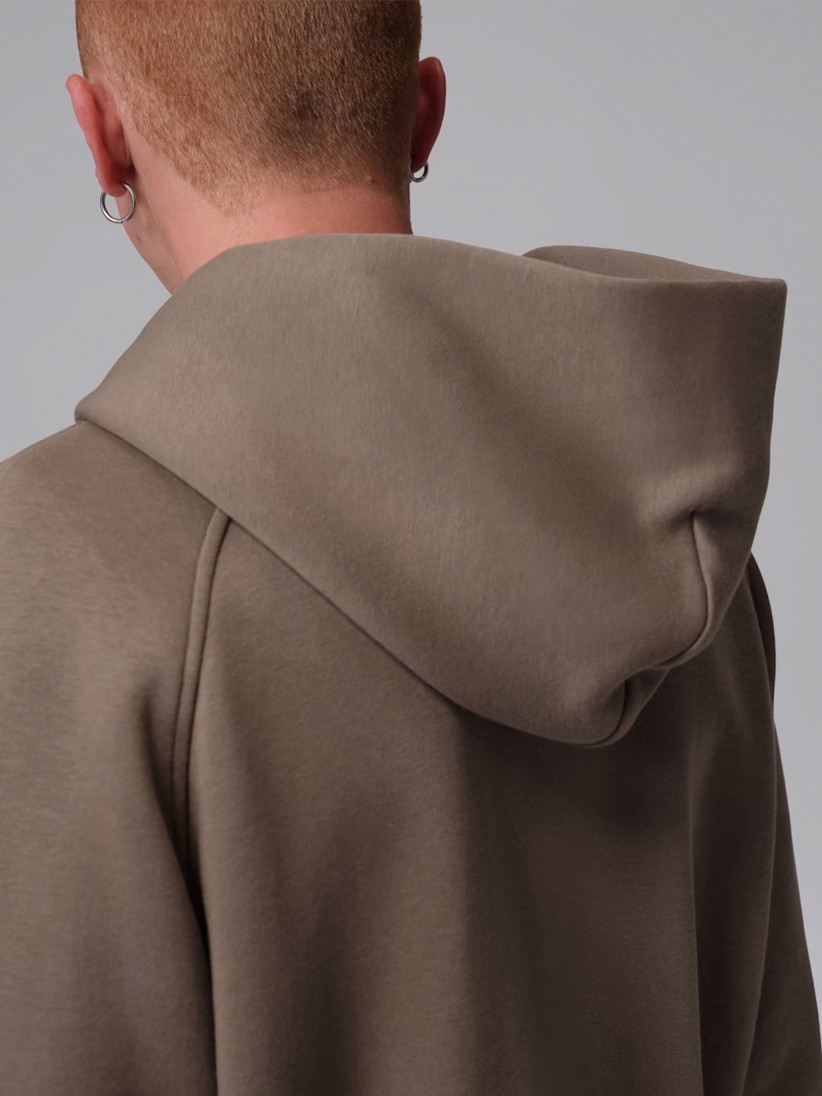 Casaco com Capuz Nike Jordan Brooklyn Oversized Castanho Para Homem Casaco com Capuz Nike Jordan Brooklyn Oversized Castanho Para Homem