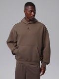 Camisola com Capuz Nike Jordan Brooklyn Oversized Castanha Para Homem Camisola com Capuz Nike Jordan Brooklyn Oversized Castanha Para Homem
