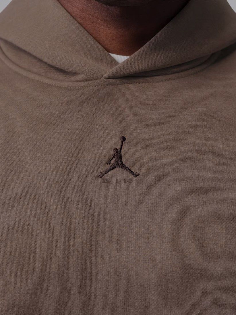 Camisola com Capuz Nike Jordan Brooklyn Oversized Castanha Para Homem Camisola com Capuz Nike Jordan Brooklyn Oversized Castanha Para Homem