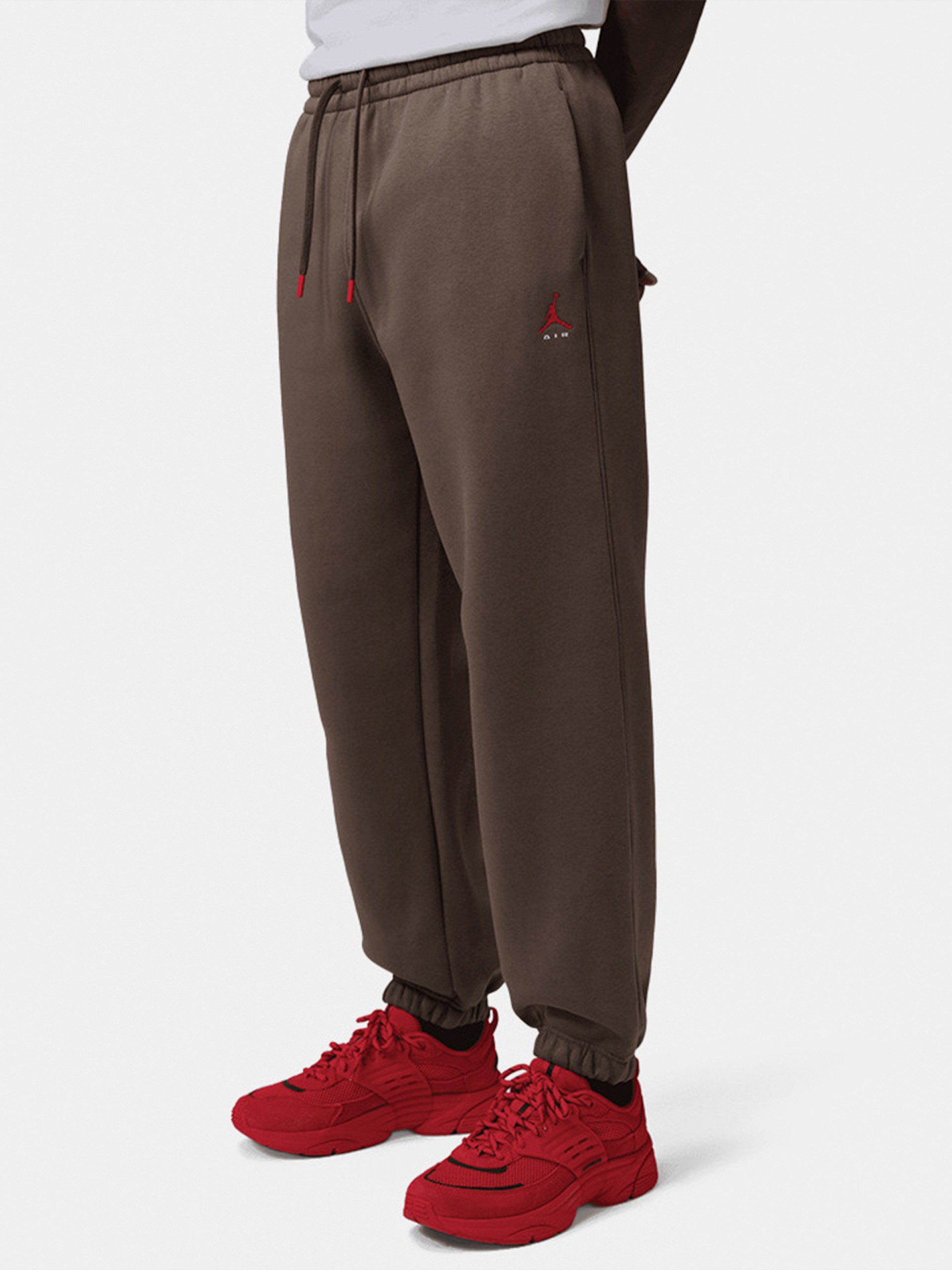 Calças Nike Jordan Brooklyn Castanhas Para Homem