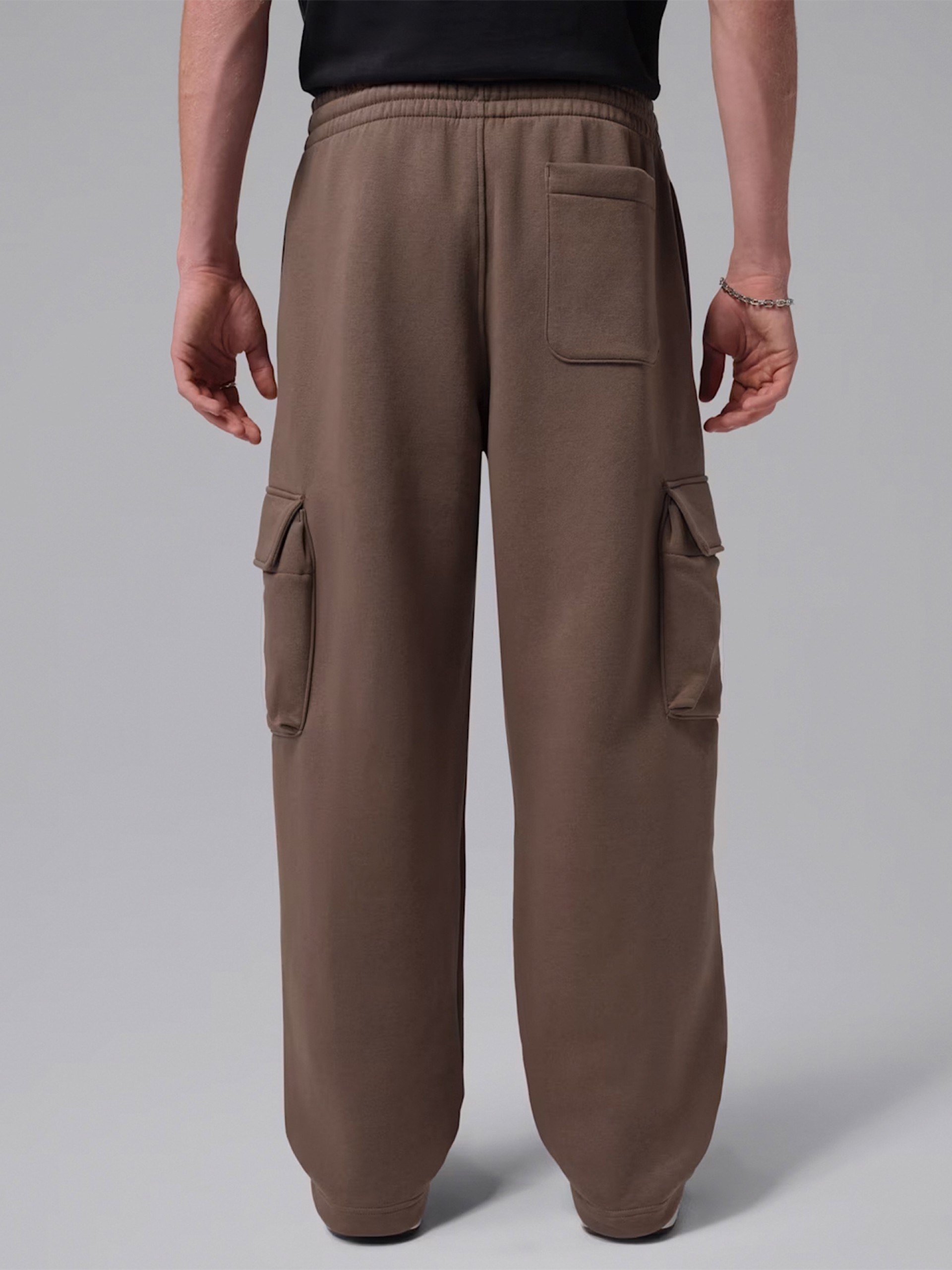 Pantalones Nike Jordan Brooklyn Cargo Oversized Marrones Para Hombre